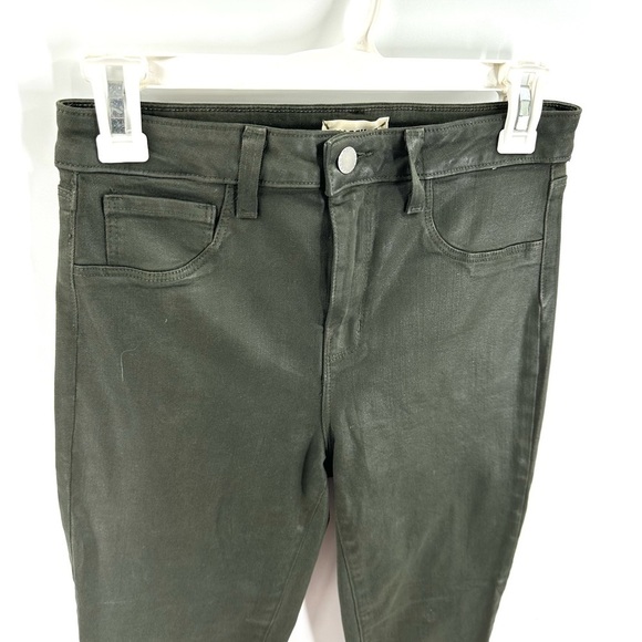 L'Agence Margot Coated Jeans Womens 28 High Rise Stretch Luxury Capsule Comfy - Picture 3 of 11